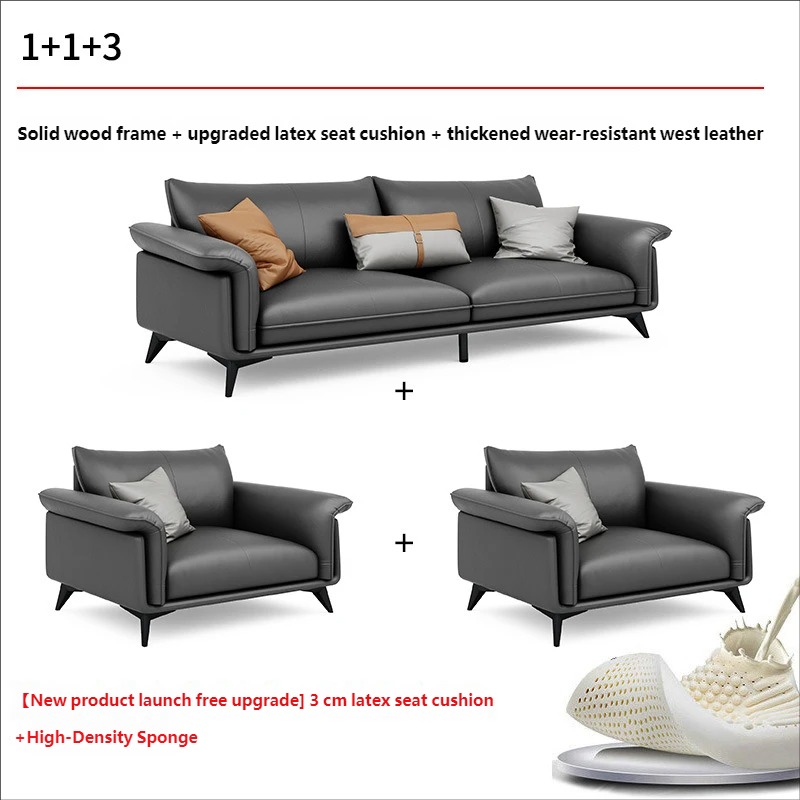 Office Furniture Luxury - Executive Office Sofa Modern Leather Office