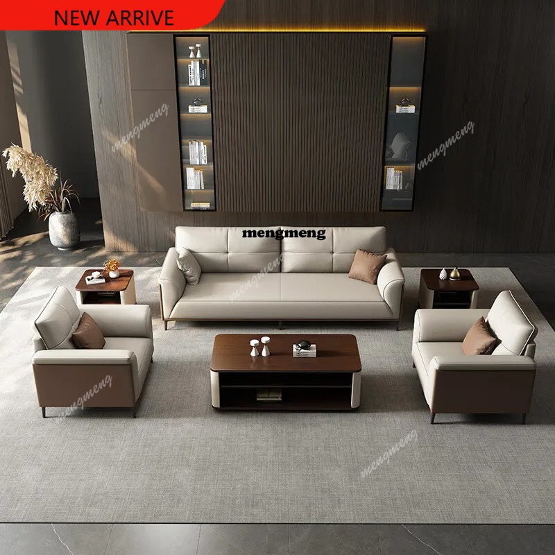 Office Furniture Luxury - H132 Casual Guest Office Sofas Minimalist