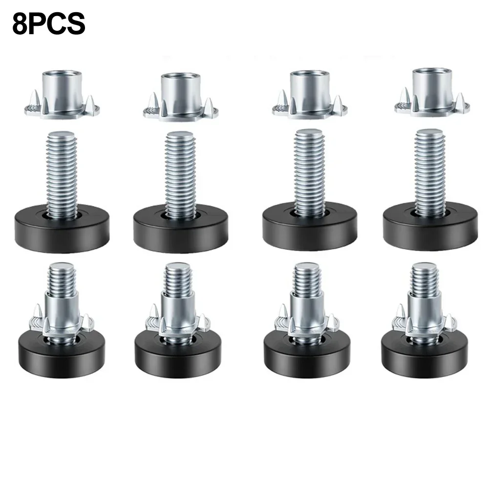 Office Furniture Cabinets - 8PCS Adjustable Furniture Leveling Feet Base