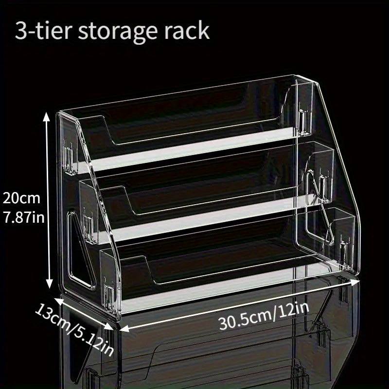 3/5 Tier Acrylic Bookshelf Det - Bookshelf 5 Tier ulasan dan harga