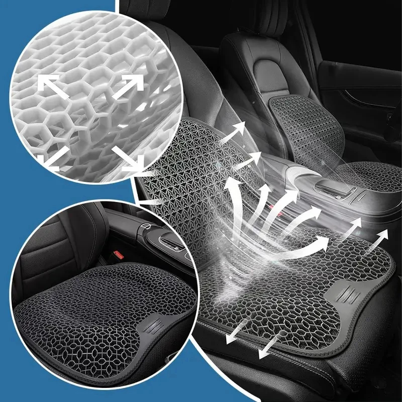 1PC Honeycomb Gel Seat Cushion - Office Furniture Direct ulasan dan harga
