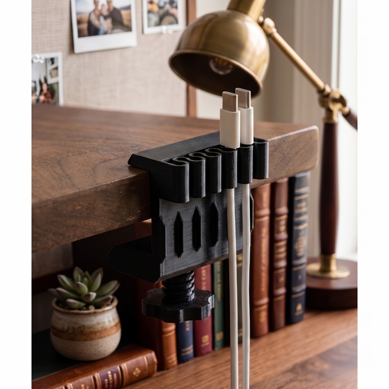 3 desktop cable manager clips  - Office Furniture Direct ulasan dan harga