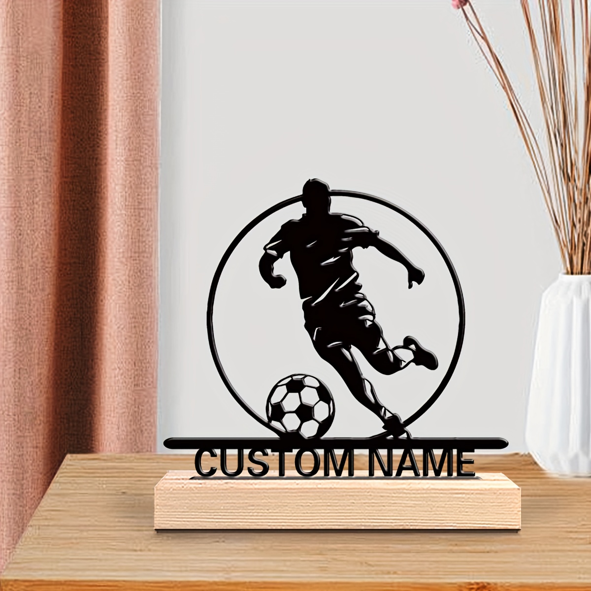Custom Soccer Player Metal Sta - Office Furniture Direct ulasan dan harga
