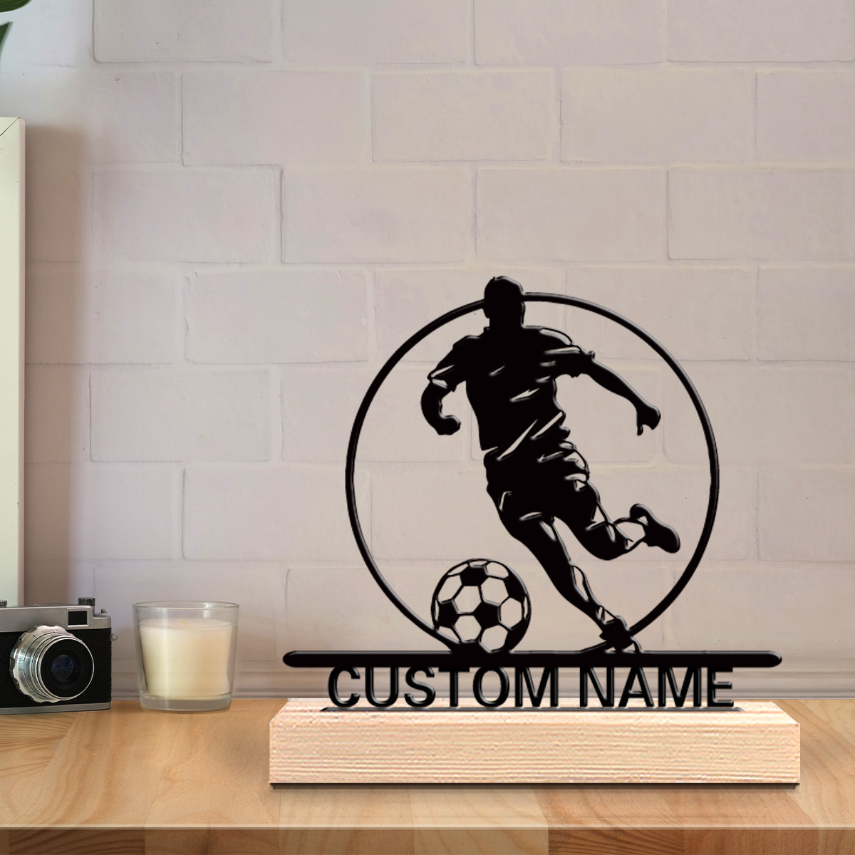 Custom Soccer Player Metal Sta - Office Furniture Direct ulasan dan harga