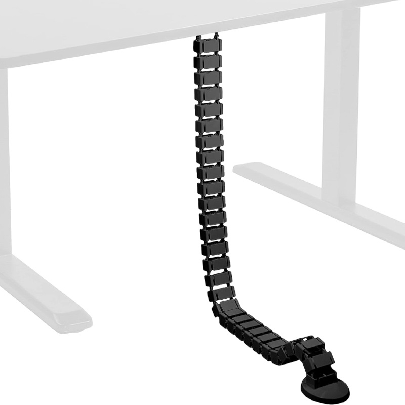 Wire Spine Cable Sleeve Under  - Cable Tray Under Desk ulasan dan harga