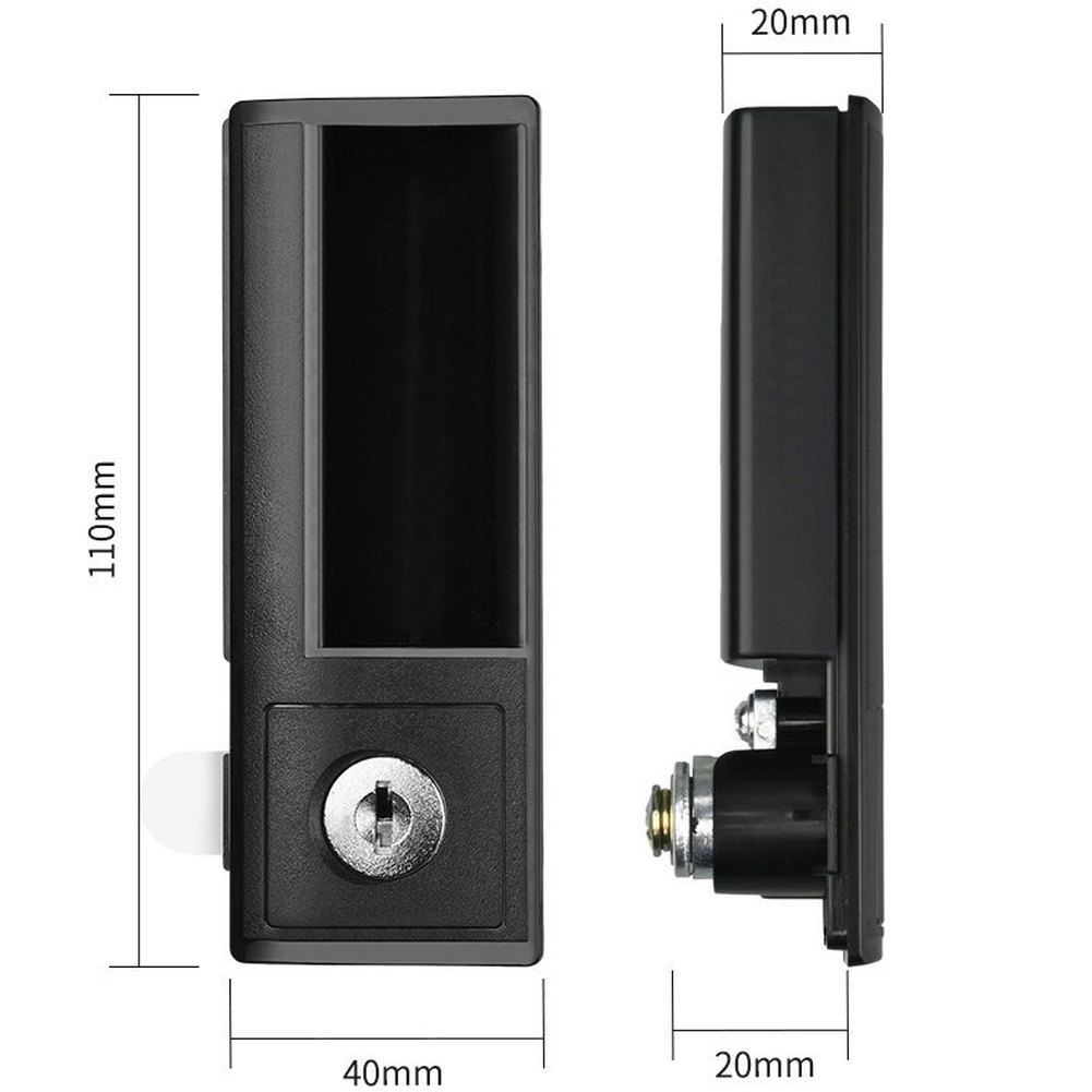 Lock Handle with Removable Zin - Office Furniture Cabinets ulasan dan harga