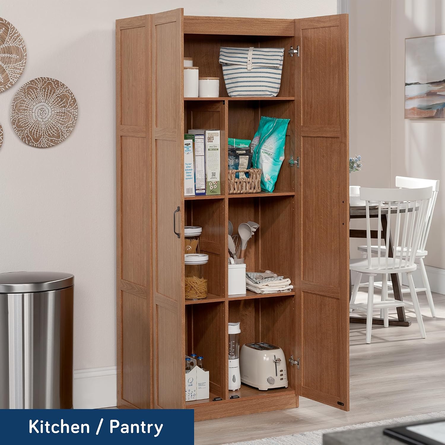 Tall Storage Cabinet, Freestan - Office Furniture Cabinets ulasan dan harga
