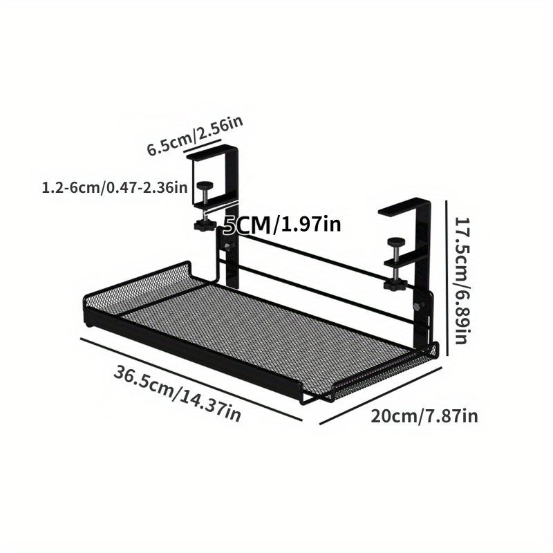 1PC Under Desk Cable Organizer - Cable Tray Under Desk ulasan dan harga