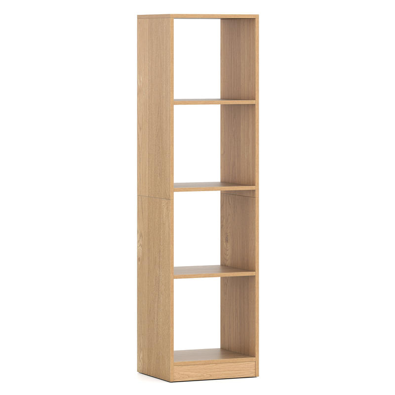 5 Tiers 4-Cube Narrow Bookshel - Bookshelf 5 Tier ulasan dan harga